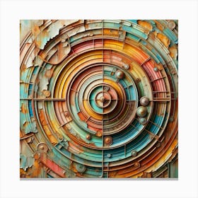 Abstract Abstract Painting Canvas Print