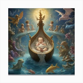 Christianity art print paintings Canvas Print