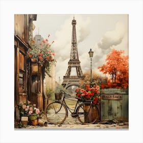 Old Paris By Csaba Fikker 38 Canvas Print