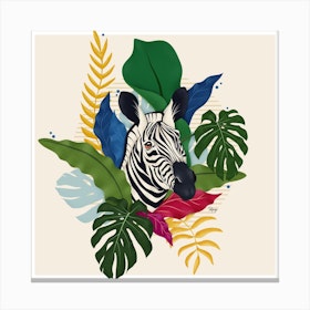 The Zebra I Canvas Print
