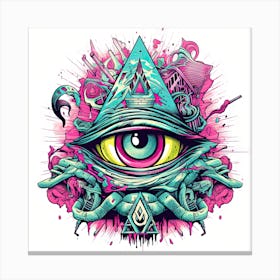 All Seeing Eye 1 Canvas Print