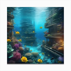 Sunken City Canvas Print