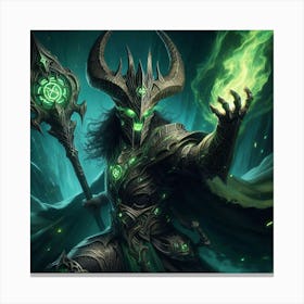 Necro Lord Canvas Print