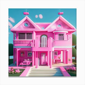 Barbie Dream House (954) Canvas Print