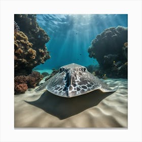 Stingray 1 Canvas Print