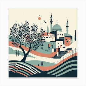 Jerusalem 3 Canvas Print