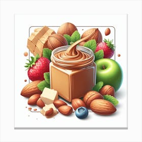 Nut Butter Canvas Print