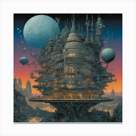 Default High Quality Highly Detailed Picture An Imaginative Il 0 Canvas Print