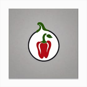 Red Pepper 8 Canvas Print