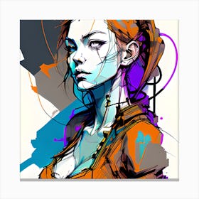 Agent01 Canvas Print