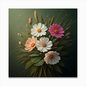 Bouquet Of Flowers 1 Canvas Print