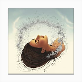 Illusion in mind Canvas Print