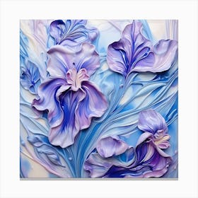 Irises 13 Canvas Print