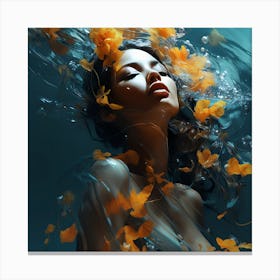 Underwater Beauty No 2 1 Canvas Print