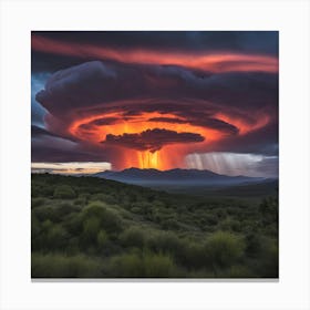 Cloud In The Sky Canvas Print