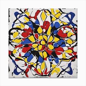 0 This Is An Artistic Representation Of Five Primary Esrgan V1 X2plus (2) Canvas Print
