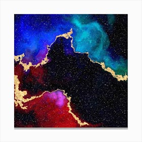 100 Nebulas in Space Abstract n.022 Canvas Print