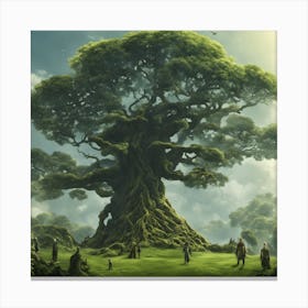 Tree Of Life Canvas Print