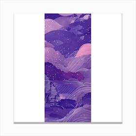 Purple Sky Canvas Print