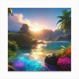 Tropical Paradise 15 Canvas Print