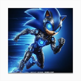 Sonic The Hedgehog 74 Canvas Print