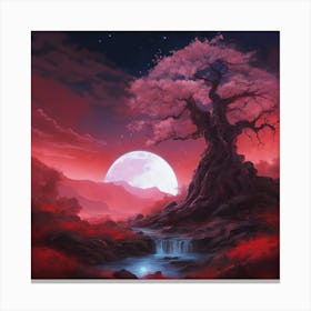 Sakura Tree Canvas Print