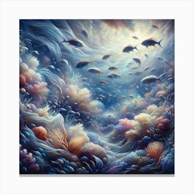 Underwater Seascape Canvas Print