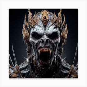 Demonic Demon Canvas Print