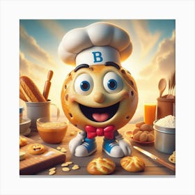 Baker'S Life Canvas Print