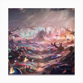 Fairytale Forest 3 Canvas Print