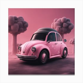 Vw Beetle Canvas Print