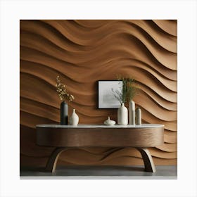 Wave Wall Canvas Print