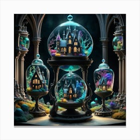 Fairytale Castle 2 Canvas Print