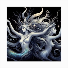 Lilith Of The Sea Canvas Print
