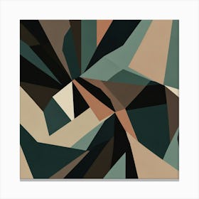 Abstract Geometric Pattern 11 Canvas Print