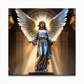 Angel Of Light 3 Canvas Print