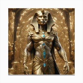 Egyptian King Canvas Print