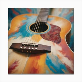 Acoustic Guitar 3 Canvas Print