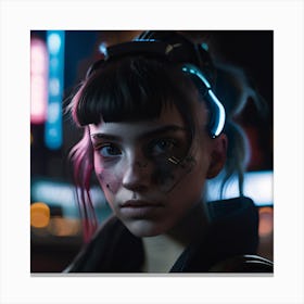 Cyberpunk 2077 Canvas Print