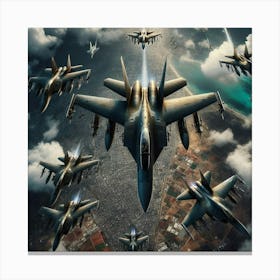 Fighter Jets Canvas Print