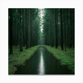 Emerald Embrace Canvas Print