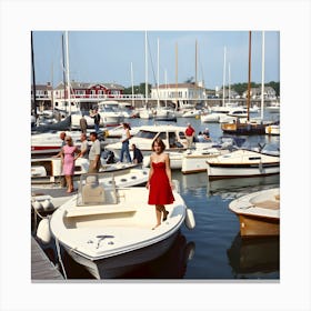 The Old Marina ~Reality Reimagined 17 Canvas Print