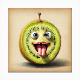 Kiwi Fruit 8 Canvas Print