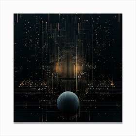 Big Data Canvas Print