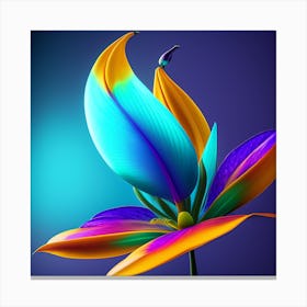 Colorful Flower Canvas Print