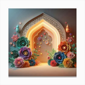 Islamic Door 3 Canvas Print