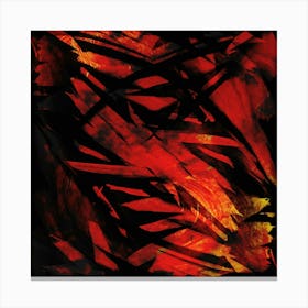 secret garden abstract Painting Canvas Print