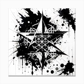 Pentagram 1 Canvas Print