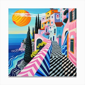 The Beauty of the Amalfi Coast 1 Canvas Print