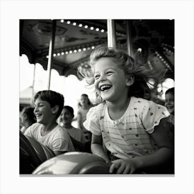 Carousel Canvas Print